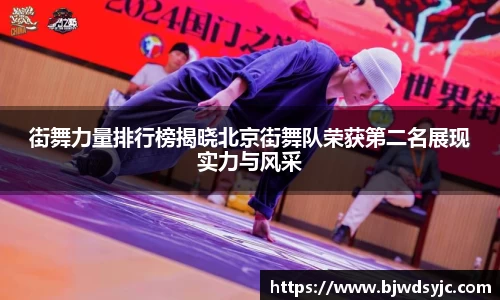街舞力量排行榜揭晓北京街舞队荣获第二名展现实力与风采
